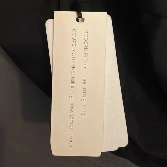 Parasuco 2016 Mid Rise Straight Leg Stretchy Black Size 14 - Picture 8 of 9